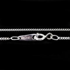 �V���o�[925 �L�w�C�`�F�[�� 1.2mm�� 45cm �약 �l�b�N���X �� Silver925