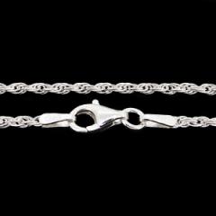 �������� �V���o�[925 �t�����`���[�v�`�F�[�� 1.8mm ��45cm �l�b�N���X �� Silver925