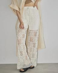 ySALEzy40OFFzy[zTODAYFUL gDfCt LIFEs CtY@Crochet Lace Pants NVF[Xpc 12310709 gc十y2023