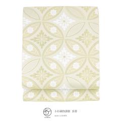 平和屋着物◎六通柄袋帯 唐織 人物風景文 金糸 正絹 逸品 BAAV3726hvの