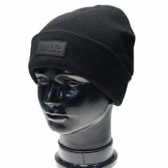 yZ[ 40OFFIzBALR. {[[ YjbgLbv B6120 1007 / Ash Rib Beanie Jet Black ubN