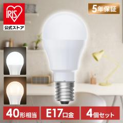 パナソニック LED電球 口金直径17mm 電球40W形相当 電球色相当(6.4W