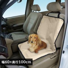 ペット用ドライブシート 助手席用 PDSE-60 ブラウン・ピンク アイリスオーヤマ