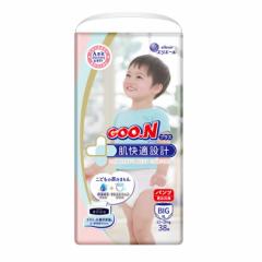 グーン プラス 肌快適設計 パンツ BIGサイズ (12～20kg) 38枚大王製紙 大王製紙 おむつ 保湿 ベビー 赤ちゃん なめらか GOO.N グ～ン 紙
