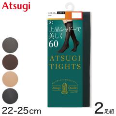 �^�C�c �A�c�M ���M�^�C�c �A�c�M�^�C�c 60�f�j�[�� ATSUGI TIGHTS �Ђ�����^�C�c 2���g 22-25cm �C�� �\�b�N�X ���f�B�[�X ATSUGI �g��
