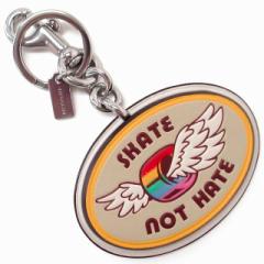 R[` L[z_[ COACH AEgbg   {  Ride With Pride Bag Charm In Rainbow  CK061SVCAH