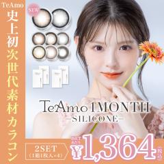 �V���R�[���n�C�h���Q�� �J���R�� �y1���� 2�Z�b�g 4������z�u���E�� �x�[�W�� �O���[ �u���b�N  �}���X���[ TeAmo 1month SILICONE �V