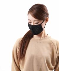 ププラ マスク ツイードマスク 大人用 PUPULA 701022 国内正規品  メール便可能商品[M便 1/5] 
