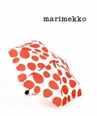 marimekko 折りたたみ傘 MINI MANUAL MANSIKKA marimekko 52213649702 国内正規品 