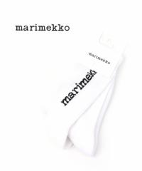 マリメッコ ソックス 靴下 AARNI SINGLE LOGO marimekko 52219190600 国内正規品  メール便可能商品[M便 4/5]