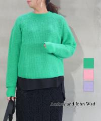 �I�[�h���[�A���h�W�������b�h ���O�����j�b�g �v���I�[�o�[ �Z�[�^�[ audrey and john wad H9712 �������K�i 220209 ��������