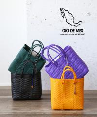 �I�z�f���b�N�X �J�S �g�[�g�o�b�O Plastico Cago Tote Cube OJO DE MEX ODM-CUBE �������K�i 220403 ���]�[�g �o�J���X ���o����