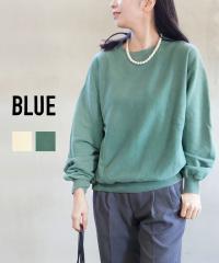 �u���[ �N���[�l�b�N�X�E�F�b�g VCE Crew BLUE VCE-CREW �������K�i 220309 ��������