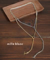 ~u mix chain necklace Mille blanc TM129NM-472 Ki 2024tĐV [։\i[M 1/5]