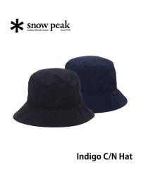 �X�m�[�s�[�N Indigo C/N Hat Snow Peak AC-24AU402 �������K�i 220409 ���[���։\���i[M�� 5/5]