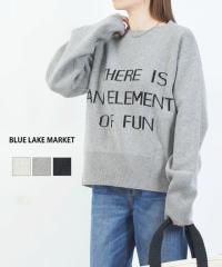 �u���[���C�N�}�[�P�b�g ���S�j�b�g�v���I�[�o�[ BLUE LAKE MARKET B-492 �������K�i 220409 ��������