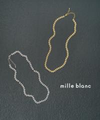 �~���u���� �f�U�C���`�F�[���l�b�N���X Mille blanc TM138NNE-126 �������K�i 220503 ���[���։\���i[M�� 1/5]