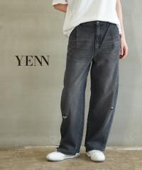 �C�F�� CURVED SEAM DENIM PT GREY YENN Y243-31082 �������K�i 220503 ��������