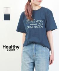 �w���V�[�f�j�� Have A Sound Mind Healthy DENIM HTG252203 �������K�i 220503 ���[���։\���i[M�� 5/5]