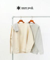 �X�m�[�s�[�N Recycled Cotton Pullover Snow Peak SW-25SU403 �������K�i 220509 ��������