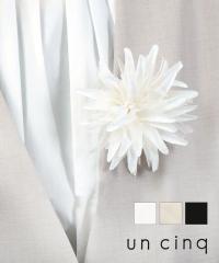 �A���T���N Linen Ciffon Corsage Chrysanthemum un cinq U26-21 �������K�i 2026�t�ĐV�� �R�T�[�W�� �u���[�` �t�H�[�}�� �I�P�[�W����