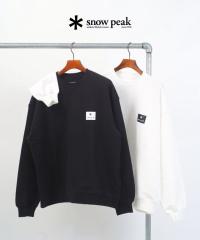 �X�m�[�s�[�N New Standard Square Logo Pullover Snow Peak NSD-SW-25AU001 �������K�i 2026�t�ĐV��