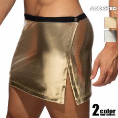 ADDICTED/AfBNeBbh PARTY GOLD & SILVER SKIRT Xbg@S[h@Vo[@p[eB[@@VE@ZNV[@