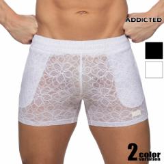 ADDICTED/AfBNeBbh FLOWERY LACE SHORTS ԕ[XV[gpc V[gpc@Zp@Y@{gX@t@bV@