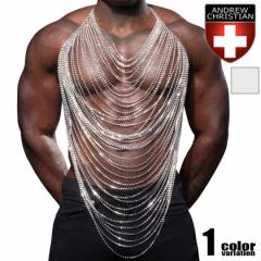 AndrewChristian/Ah[NX` METAL CHAIN NECKLACE HARNESS n[lXANZT[ o^C2024 v[g