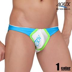 AQUX/�A�b�N�X Water Polo "Blue" �X�C���E�F�A �r�L�j�^ �����Y���� ���p�� �C�p�� �j������ �r�[�`�E�F�A aqux