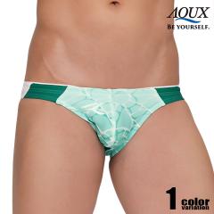 AQUX/�A�b�N�X Bulge Swim "Emerald Green" �X�C���E�F�A �r�L�j�^ �����Y���� ���p�� �C�p�� �j������ �r�[�`�E�F�A aqux