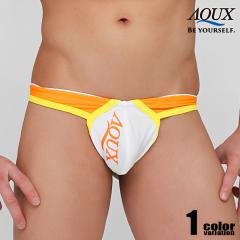 AQUX/�A�b�N�X Thong Bikinis "Orange" �X�C���E�F�A T�o�b�N�^ �����Y���� ���p�� �C�p�� �j������ �r�[�`�E�F�A aqux