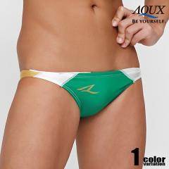 AQUX/�A�b�N�X Short Rise Splash "Green" �X�C���E�F�A �r�L�j�^ �����Y���� ���p�� �C�p�� �j������ �r�[�`�E�F�A aqux