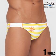 AQUX/�A�b�N�X Super Low Rise Bikinis "Yellow" �X�C���E�F�A �r�L�j�^ �����Y���� ���p�� �C�p�� �j������ �r�[�`�E�F�A aqux