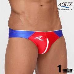 AQUX/�A�b�N�X Zip Bikinis "Red" �X�C���E�F�A �r�L�j�^ �����Y���� ���p�� �C�p�� �j������ �r�[�`�E�F�A aqux