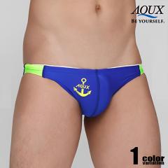 AQUX/�A�b�N�X Shallow Bikinis "Blue" �X�C���E�F�A �r�L�j�^ �����Y���� ���p�� �C�p�� �j������ �r�[�`�E�F�A aqux