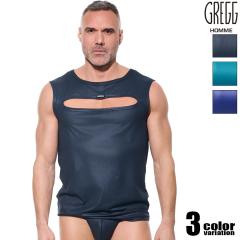 GreggHomme/�O���b�O�E�I�� GOLDEN HOUR Muscle Shirt ���J�� �Z�N�V�[ �g�b�v�X ���Ȃ� �^���N�g�b�v�@�C���i�[�V���c �j���@�����Y