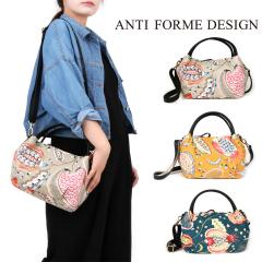 �n���h�o�b�O �o���[�� 2WAY �V�����_�[�o�b�O Anti-Forme Design �t�@�u���b�N ���f�B�[�X �o�b�O �t�����X ���n �ԕ� �{�^�j�J���� THE