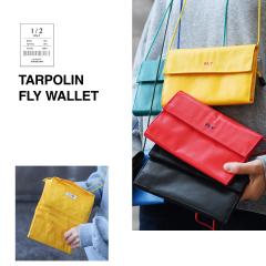 TARPOLIN FLY WALLET �~�j���z �^�[�|���� ���� �p�X�|�[�g �����z�|�[�` �����Y ���f�B�[�X �L�b�Y 1/2HALF �΂߂��� �񂩂� ������� 