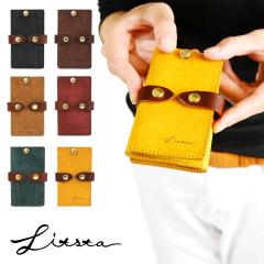 Litsta �L�[�P�[�X �J�[�h���� Multiway Key Case 2�w�� �X�}�[�g�L�[ ���{�� �{�v �C�^���A�����U�[ PUEBLO �v�G�u�� ���v ���e�B�X�^ 