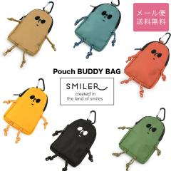 �J���r�i�t���t�@�X�i�[�~�j�|�[�` SMILER �X�}�C���[ ���K���� �R�C���P�[�X �L�[�P�[�X Pouch BUDDY BAG �t�@�X�i�[�|�[�` ���_ �L����
