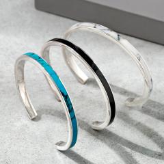 �V���o�[925 �V�R�΃u���X���b�g �o���O�� �����Y �^�[�R�C�Y �g���R�� �I�j�L�X �� ���F �u���[ �� �u���b�N �� �z���C�g �r�� �ׂ� �V