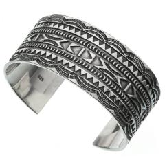 シルバー925バングル ブレス トライバル 民族 ヴィンテージ ブレスレット メンズ シルバー925 幾何学模様 ネイティブ バングル