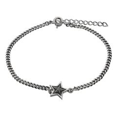 �u���X���b�g �����Y �V���o�[925 �약�`�F�[���u���X���b�g �� �X�^�[ �V���v�� �ׂ� �אg �X�^�b�Y ���b�N ������� �V���o�[�u���X��