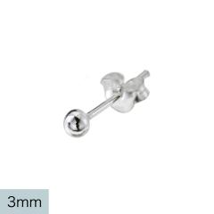 �ۋʃs�A�X �Z�J���h�s�A�X �����Y ���f�B�[�X �V���o�[925 �V���v�� �{�[�� 3mm�� �~�j �v�` ������ �Ў��p bae-0166-3