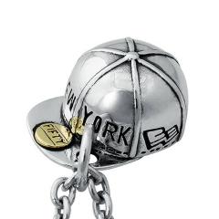 NY�L���b�v�y���_���g (�g�b�v�̂�) �l�b�N���X �����Y �x�[�X�{�[���L���b�v �V���o�[925 �A�N�Z�T���[ �~�j�`���A Binich 20�� 30�� 40