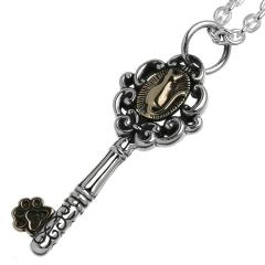 �L���b�g���@�C���A���e�B�[�N�L�[�y���_���g (�g�b�v�̂�) �l�b�N���X �����Y �L �l�R �A���x�X�N ���� �� �V���o�[925 �A�N�Z�T���[ Bi