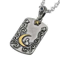 �L���b�g & ���[�� �v���[�g �y���_���g (�g�b�v�̂�) �l�b�N���X �����Y �L �l�R �V���o�[925 �A�N�Z�T���[ �� �O���� Binich 20�� 30��