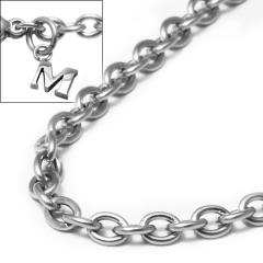 (�W��)�C�j�V�����`���[���t��3mm�A�Y�L�X�`�[���`�F�[�� �l�b�N���X �����`�F�[�� �y�A�ɂ��I�X�X�� 40cm,45cm,50cm,55cm,60cm,65cm,70c