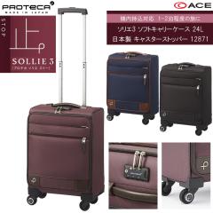 �y�@���������݉\�z �G�[�X �v���e�J ACE PROTECA �\���G3 �L�����[�P�[�X 24L �L���X�^�[�X�g�b�p�[ �É� 12871 ���{�� ( �\�t�g�L��